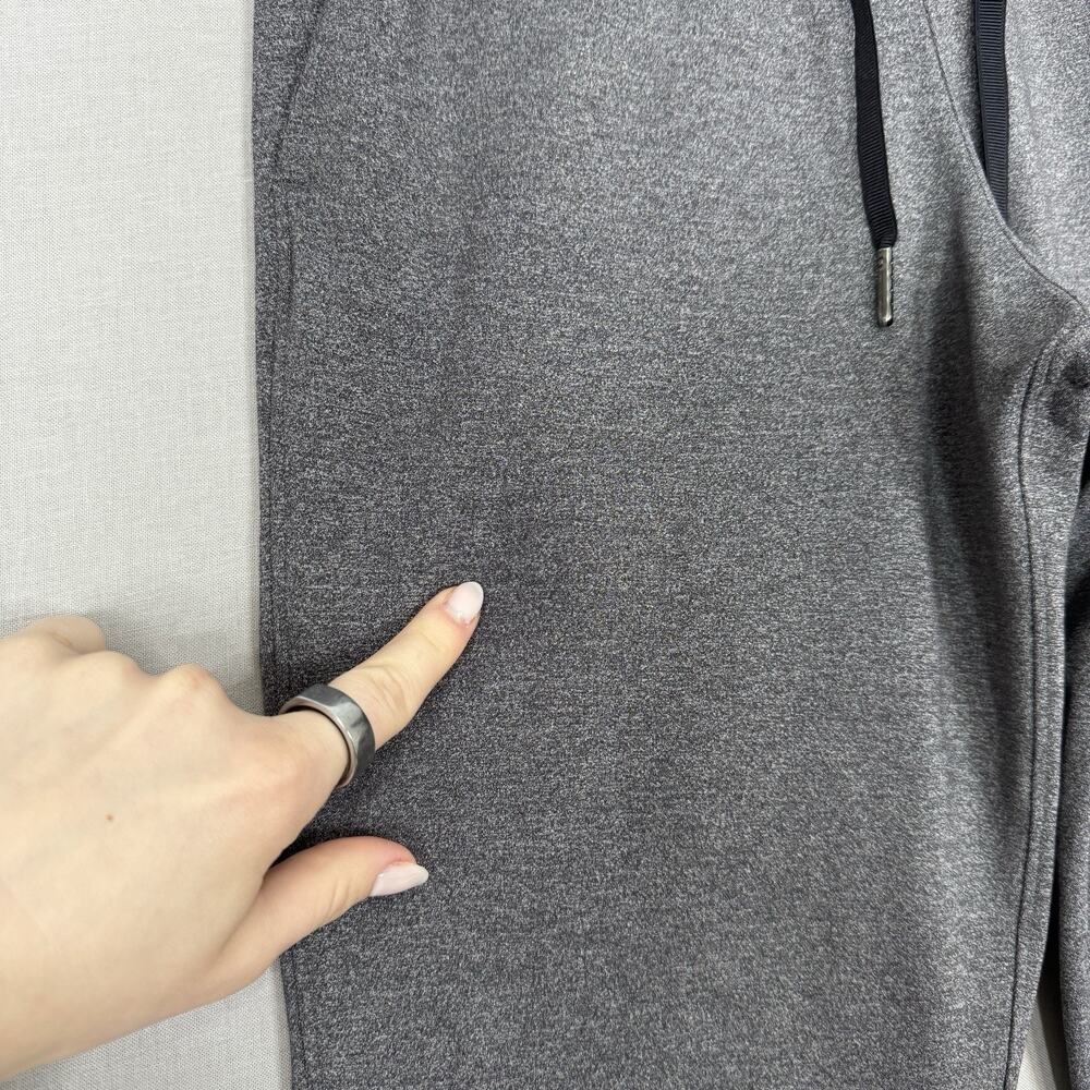 Lululemon Womens Sweat Pants 4 Heathered Gray On the Fly 7/8 Jogger Lounge Gym - Picture 3 of 15